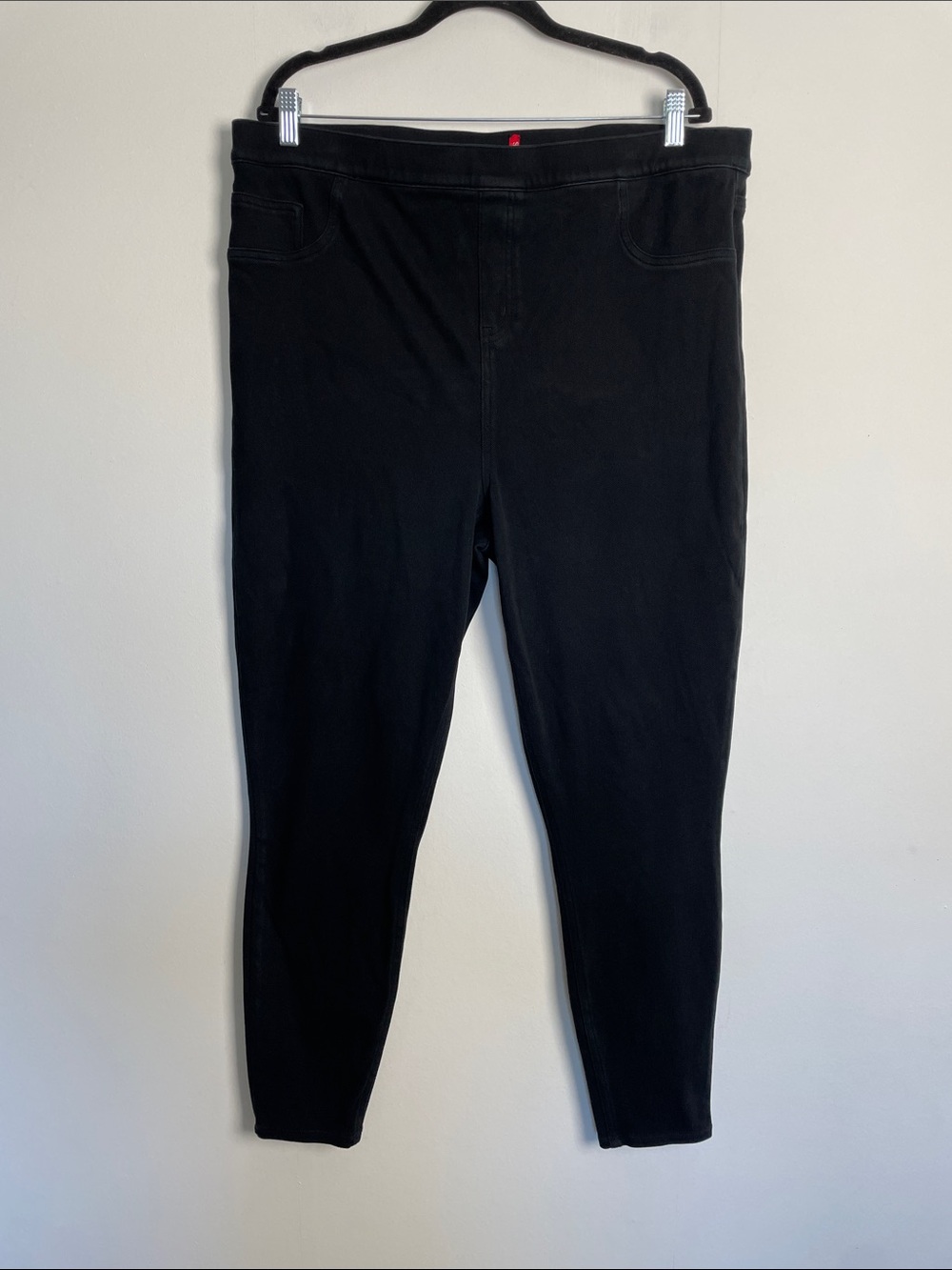 SPANX Stretch Ponte High-Rise Pullon 2 Back Pocket Skinny Women 3X Jegging Pant